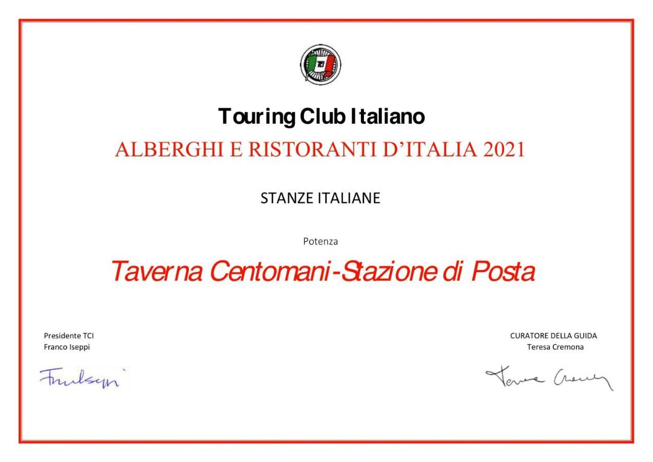 Taverna Centomani Potenza Dış mekan fotoğraf